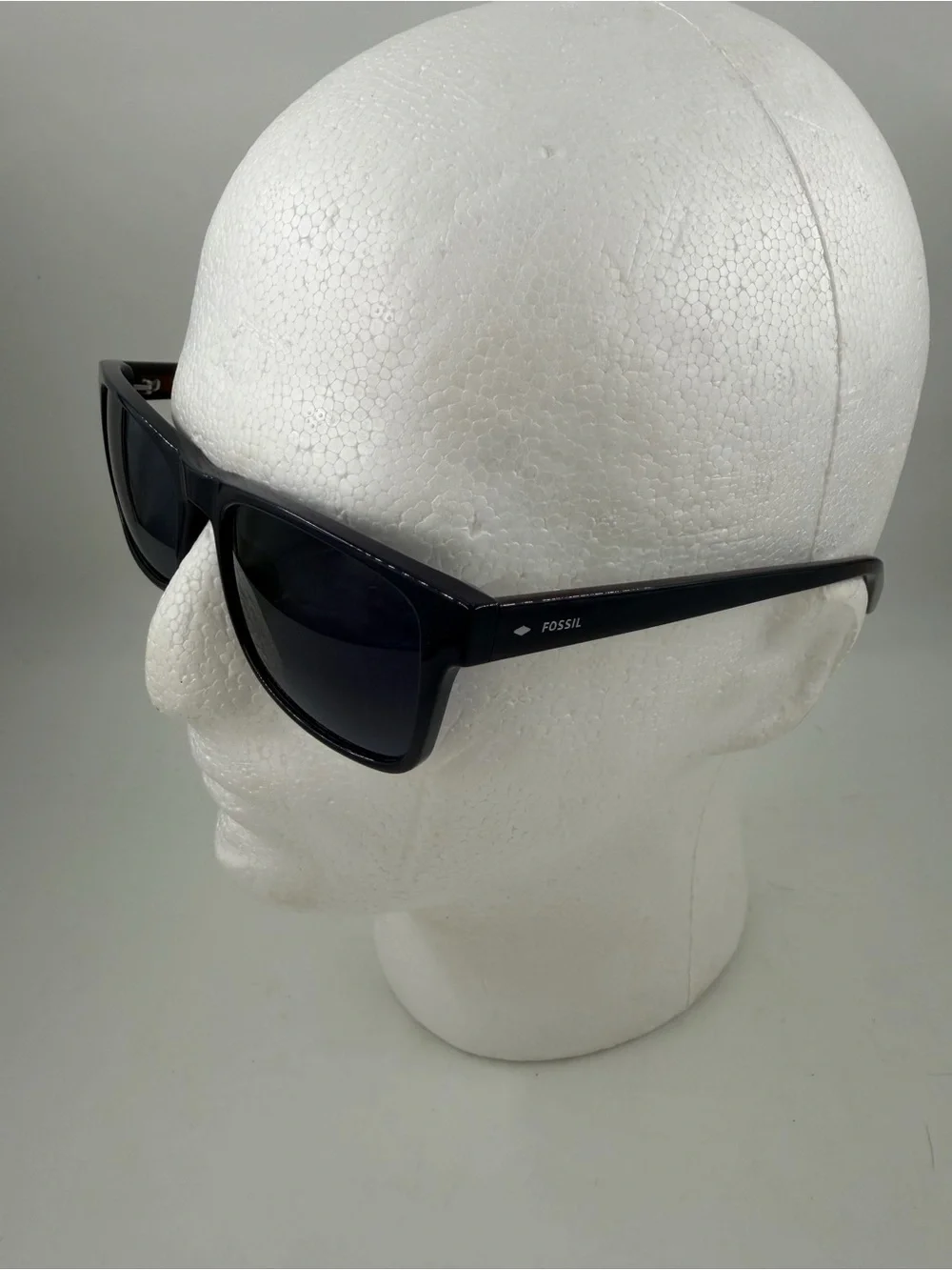 Fossil Men’s FOS 2124 GS 0031R Matte Black Frame Grey Lens Sunglasses 56-18 145